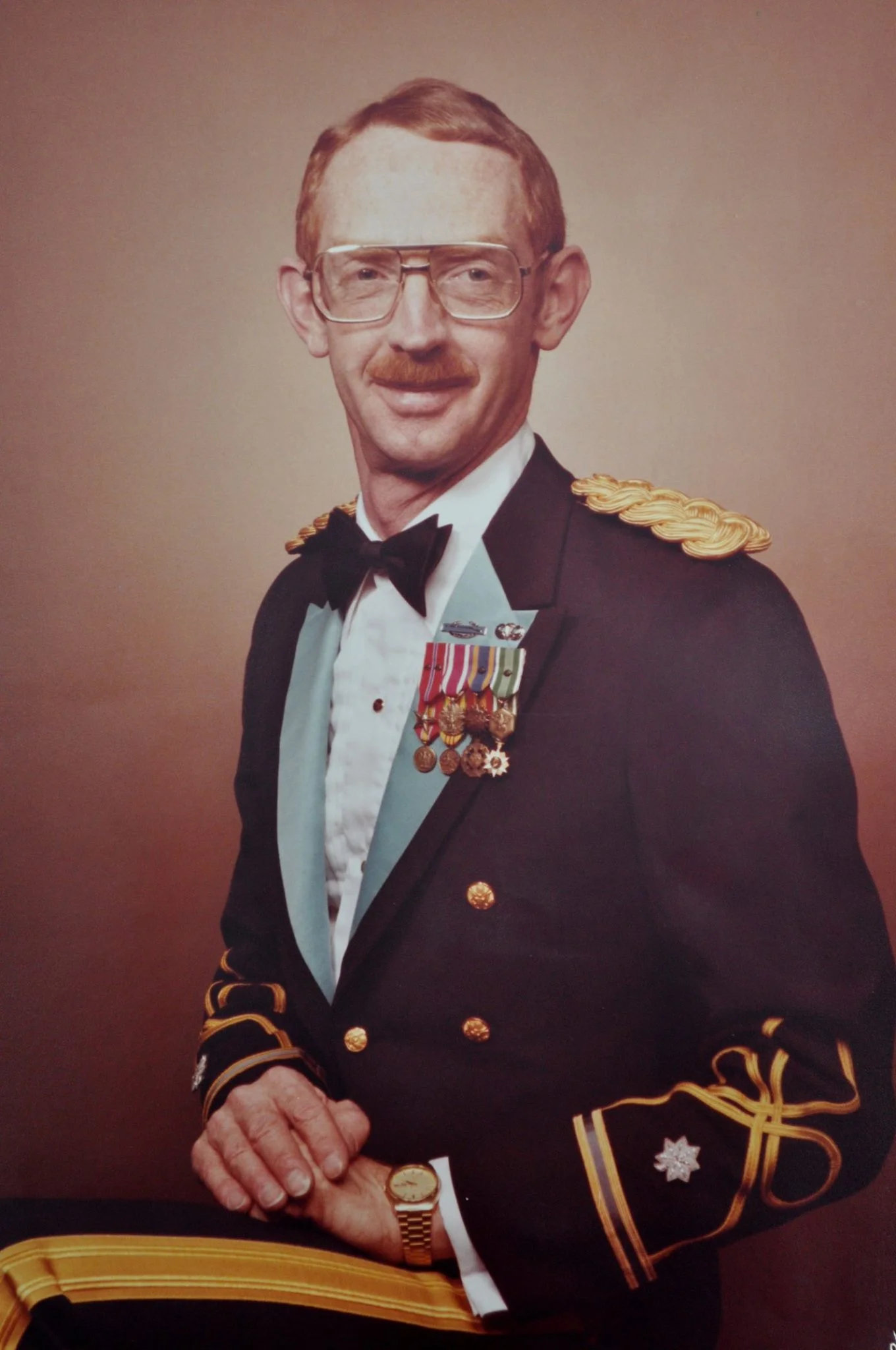This is Dad in his dress uniform, not long before his retirement. I'm grateful to all who choose to serve in our armed forces.