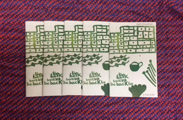 My Chapbook of Poetry, Lie Back . Explore My Poetry Here .