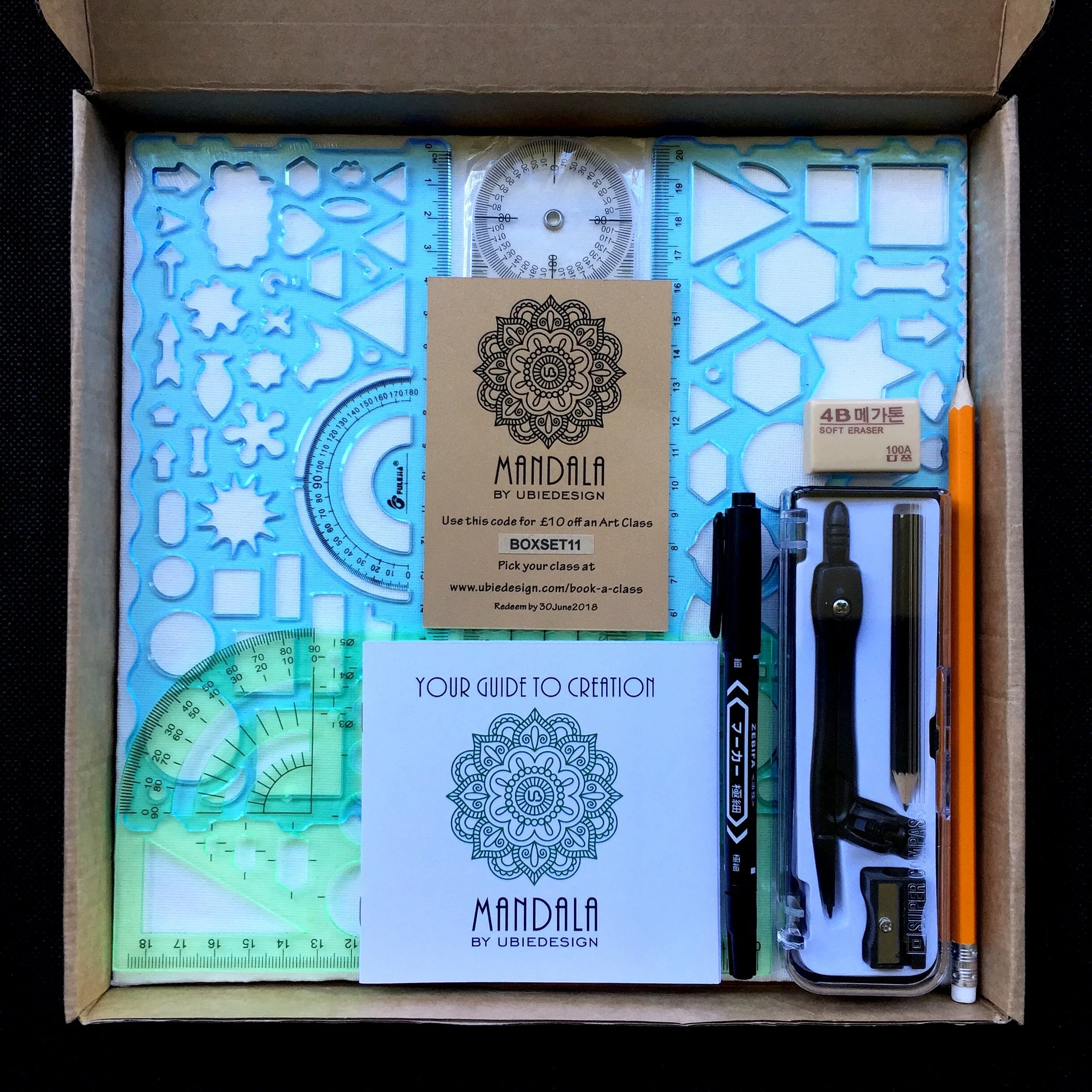 Mandala Drawing Set