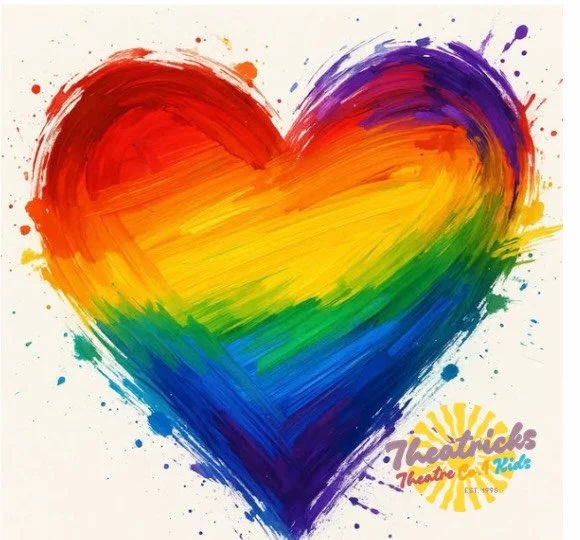 ✨✨✨The stage is brighter when everyone is welcome!!!!🤗☀️🥰

This Pride Month, we&rsquo;re celebrating every story, every family, and every unique voice that makes our community so special! 

🌈✨💛 Happy #PrideMonth from Theatricks Theatre Co. 4 Kids