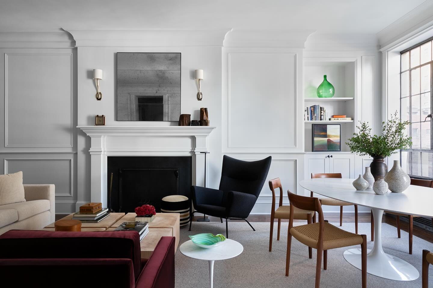 Living room of our Parc Vendome project. 
📷: @trevorbparker