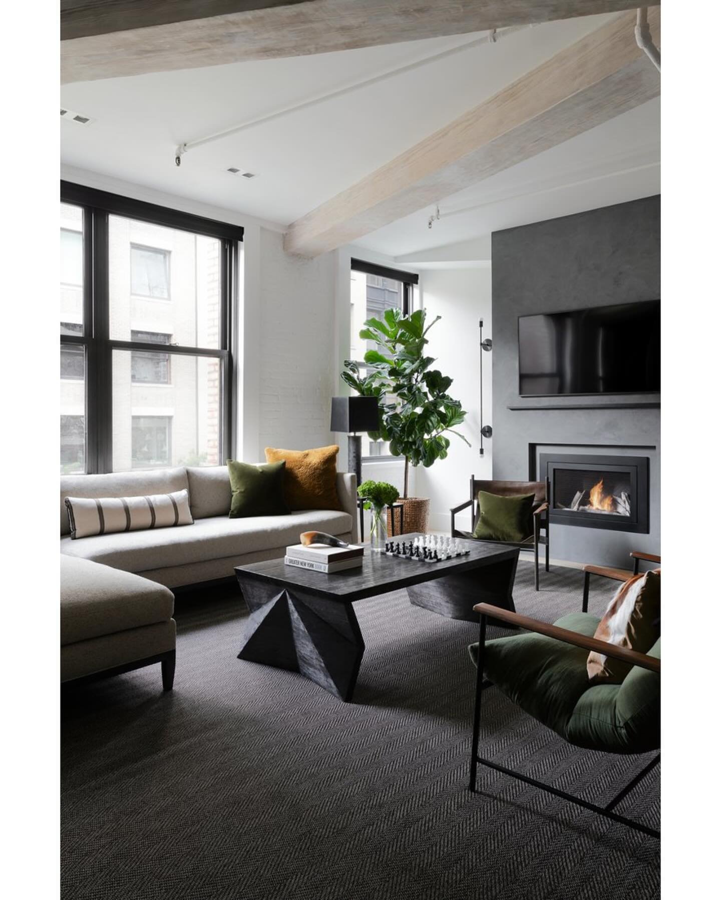 A peak at our Chelsea Loft project - a complete overhaul of a 2400 square foot loft for a vibrant young family of four. Swipe to see some gritty photos from the process. 

Interior Design: @mcgovernproject 
Build: @arkdesignnbuild 
Photos: @trevorbpa