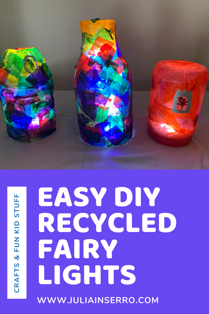 Picture of Easy DIY Recycled Fairy Lights — Julia Inserro, children's book author