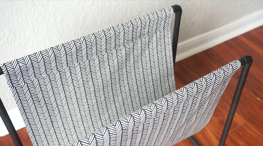DIY Copper Pipe Magazine Rack Finished By Judi The Organizer With Rescue My Space.jpg