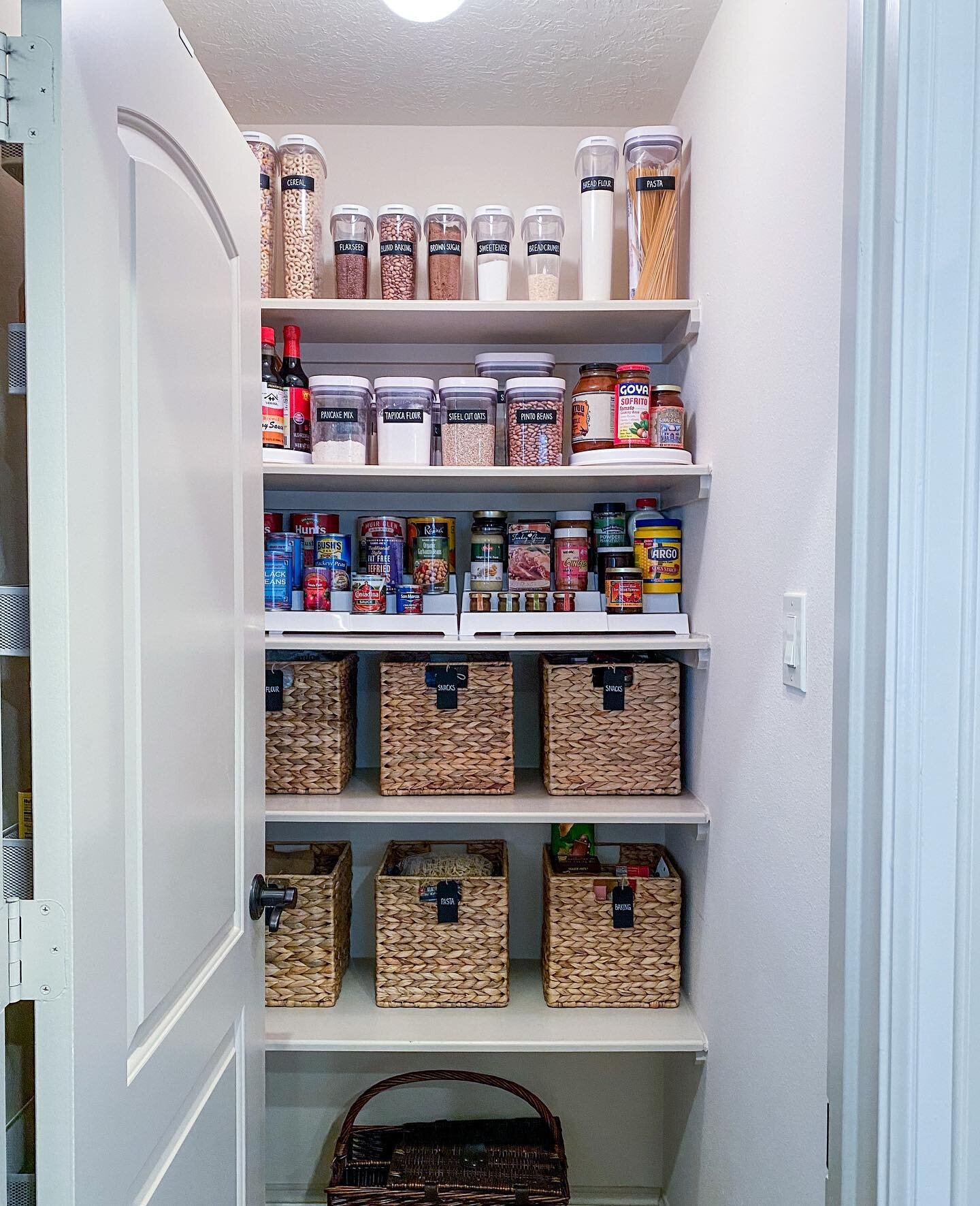 You&rsquo;d be surprised how much space your pantry really has. Once you purge all the items you don&rsquo;t use, you will discover how spacious and functional your pantry really is. Check out the before photos on stories to see the different product