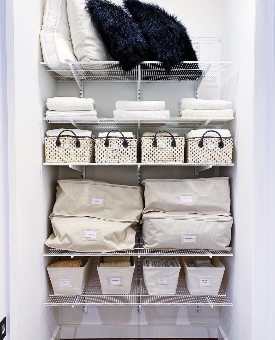 My Best Advice for Organizing a Linen Closet - An Organized Season