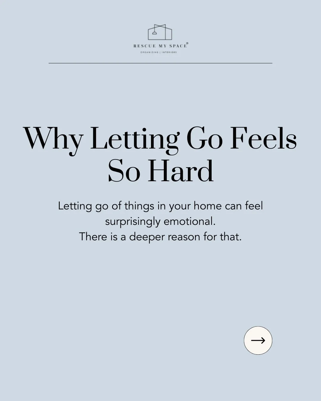 Letting go is rarely just about the item.

Our homes hold memories, identities, and past chapters of life.
Releasing them can feel emotional because it means acknowledging change.

Your home doesn&rsquo;t need to represent every version of you.
It sh
