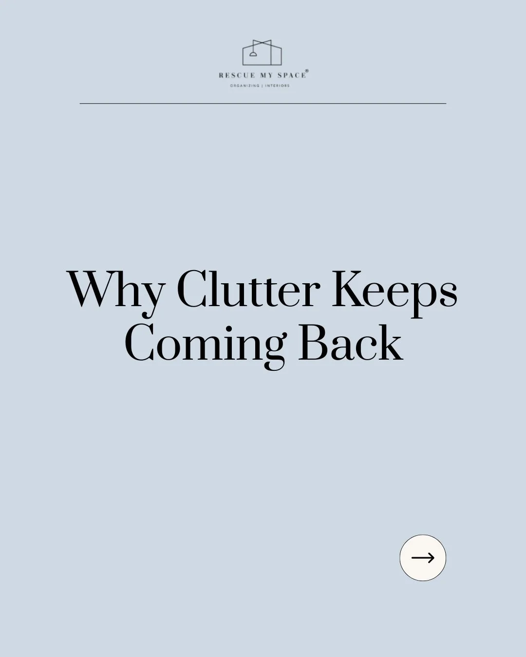 Clutter usually isn&rsquo;t about discipline.

It&rsquo;s often a sign that your systems no longer match your current life.

As routines and responsibilities change, your home needs to evolve too.

When your space supports your real life, staying org
