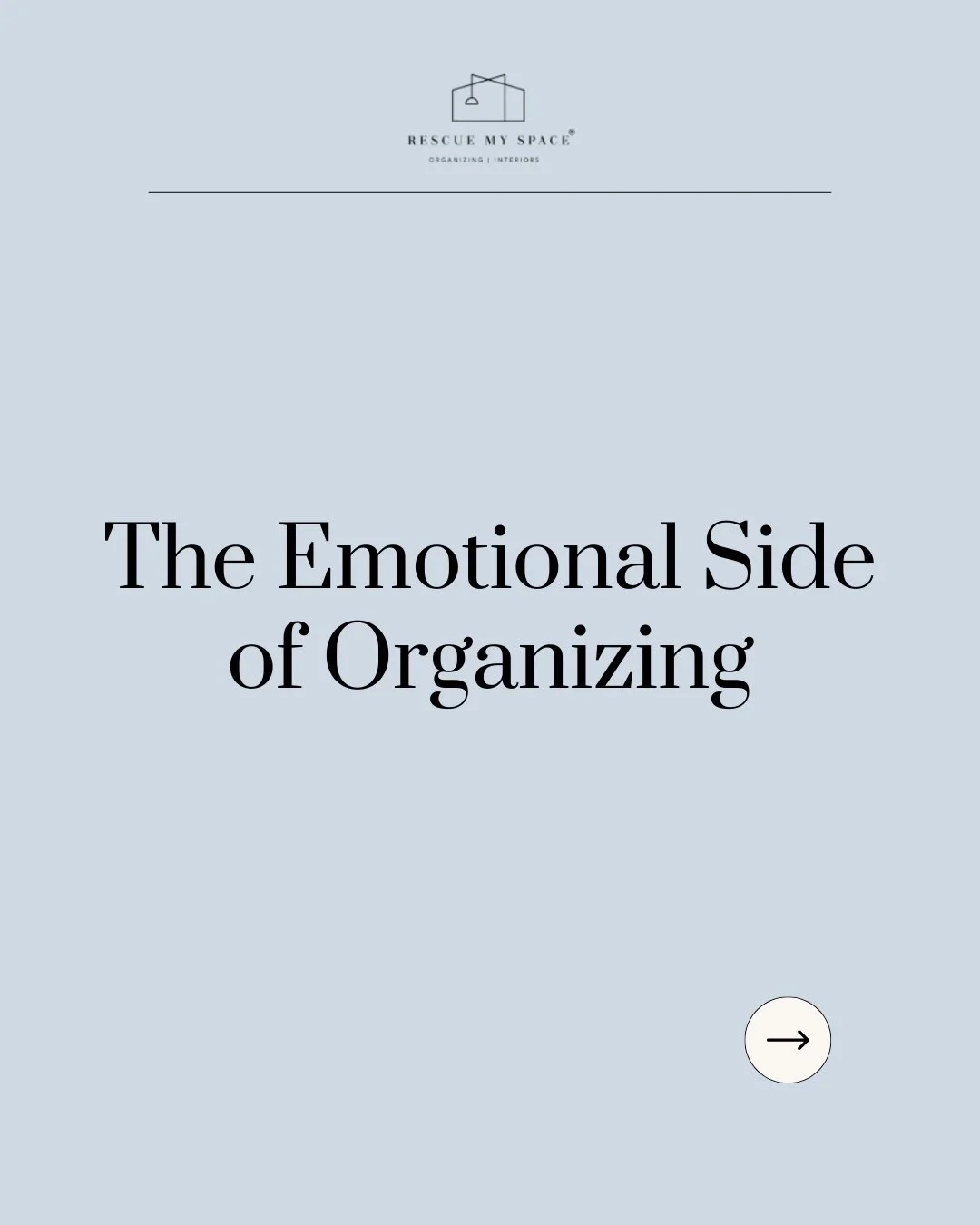 Organizing can bring up more emotion than people expect.

Objects hold memories, effort, and past chapters of life.

Letting go isn&rsquo;t about erasing those memories &mdash; it&rsquo;s about creating space for your present life.

Your home should 