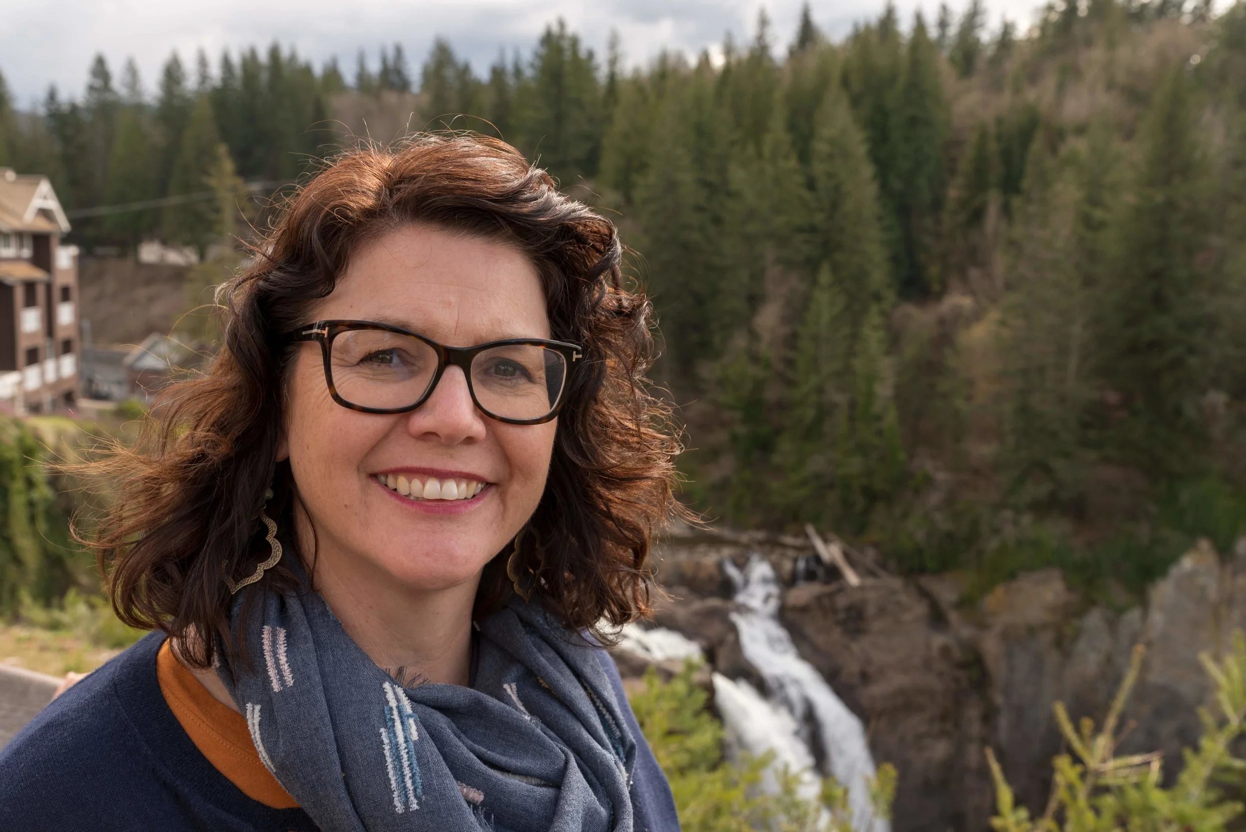 This is NOT a photo of me procrastinating. This is a photo of me enjoying one of my favorite things—waterfalls.