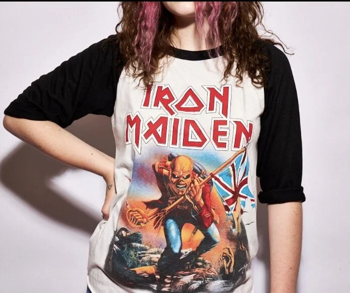 Vintage Iron Maiden t shirt — Kim 