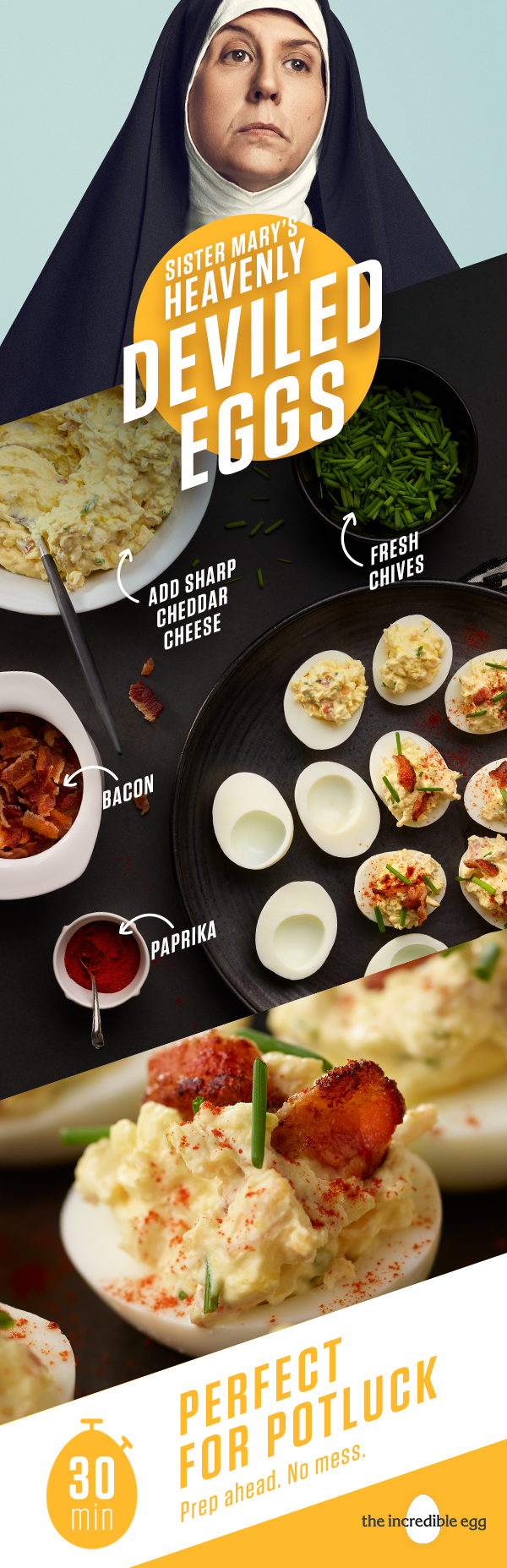 Sister Mary's Deviled Eggs
