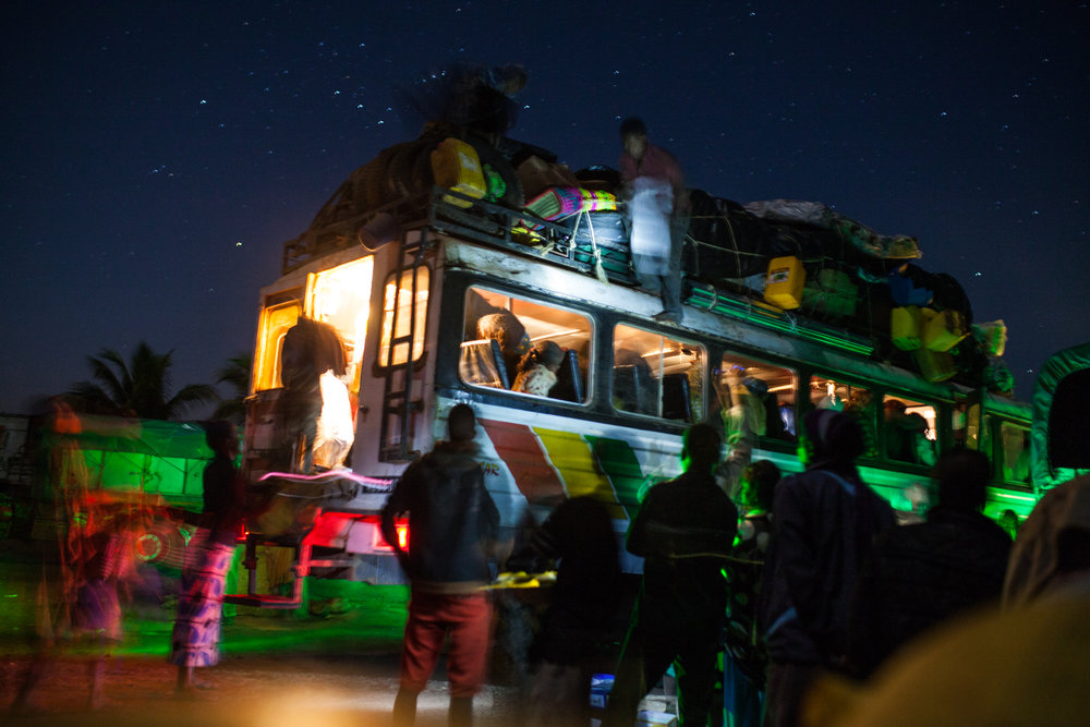  Carrying up to 120 people on a 600km journey that can last more than 30 hours, Besalama Rasta is a feat of endurance for all involved 