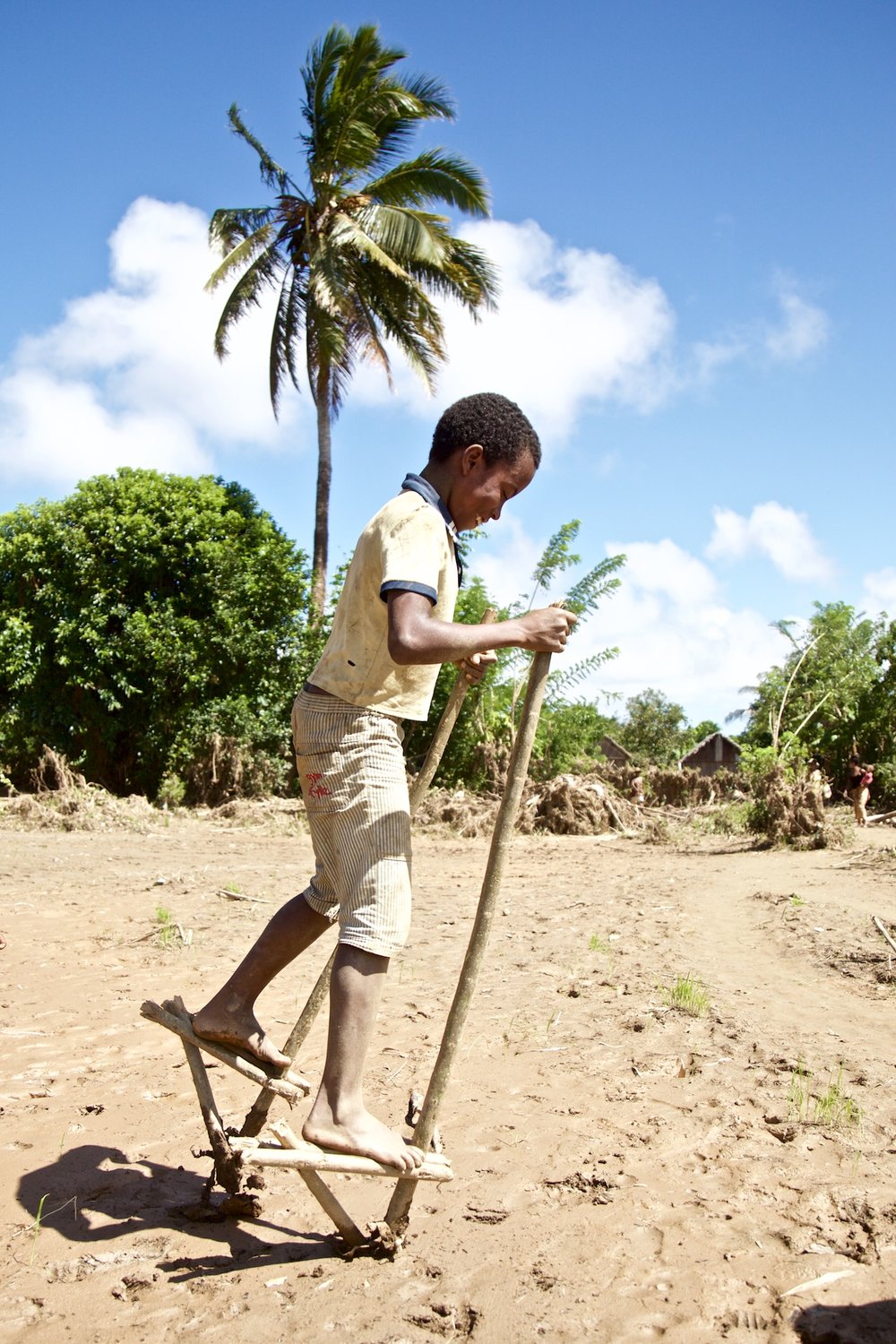  After the Floodwaters Receded, The Thick Mud Presents a New Opportunity for Local Kids 