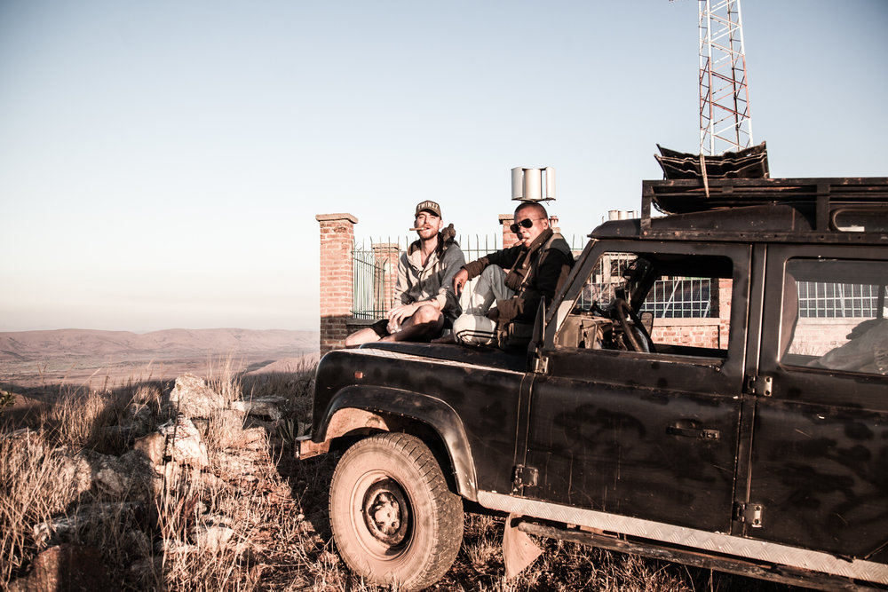  Pausing on the Mountaintop Above Ihosy Before We Rejoin the Tarmac that We Left 3 Months Before 