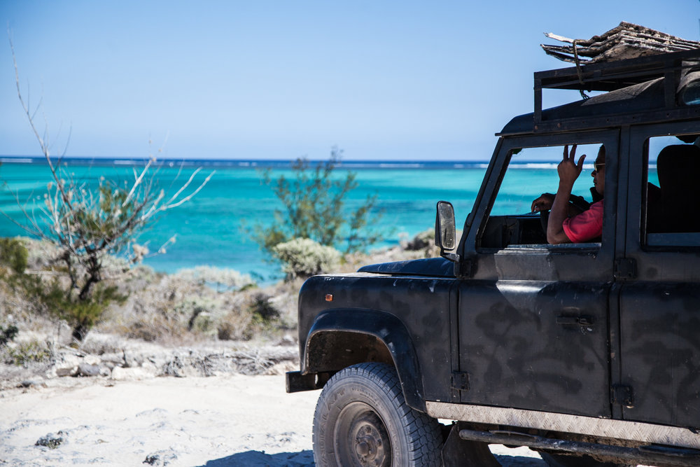  The Turquoise Sea Shocks the Eyes After Many Kms of Bleach White Sand 