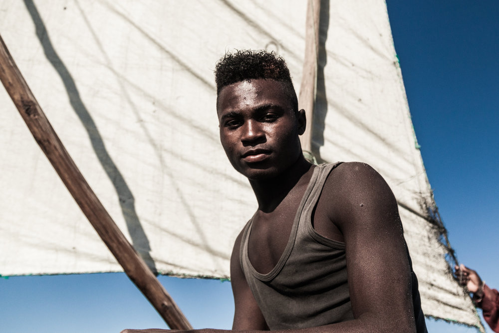  By 8 years-old, most Vezo boys are sent to sea to fish by themselves. The poorest families may be forced to send their children off as young as 5 