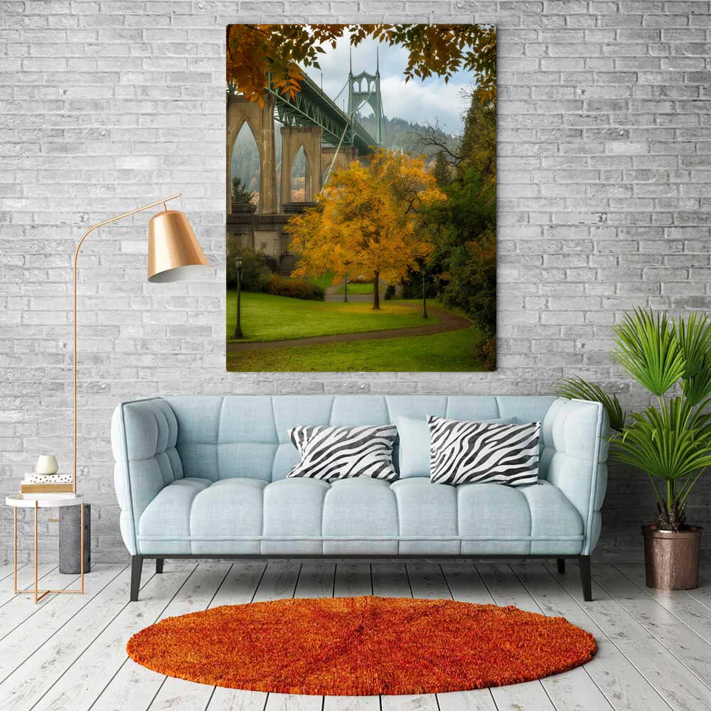 Catherdral Park in Autumn Metal or Canvas.jpg
