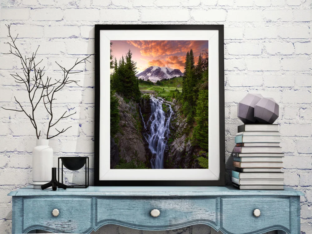 Myrtal Falls Framed.jpg