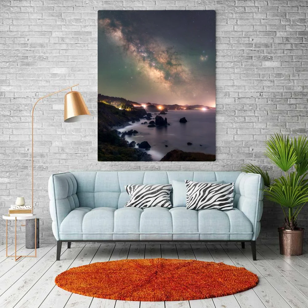 Sisters Rock Milky Way