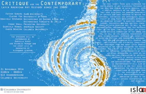 ISLAA - Website - Initiatives - Post 26 - Poster - Critique and the Contemporary.jpg