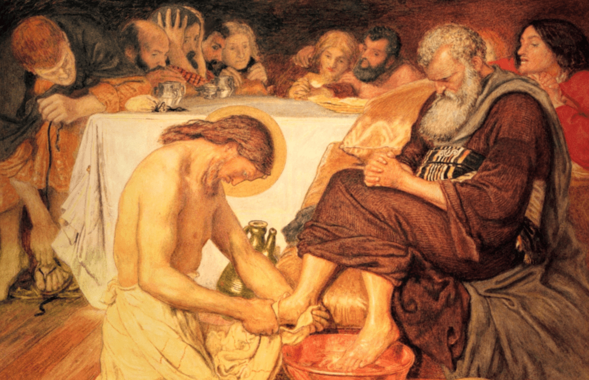 “ You call Me ‘Teacher’ and ‘Lord,’ and rightly so, for that is what I am. Now that I, your Lord and Teacher, have washed your feet, you also should wash one another’s feet. I have set you an example that you should do as I have done for you .” ~ John 13:13-15