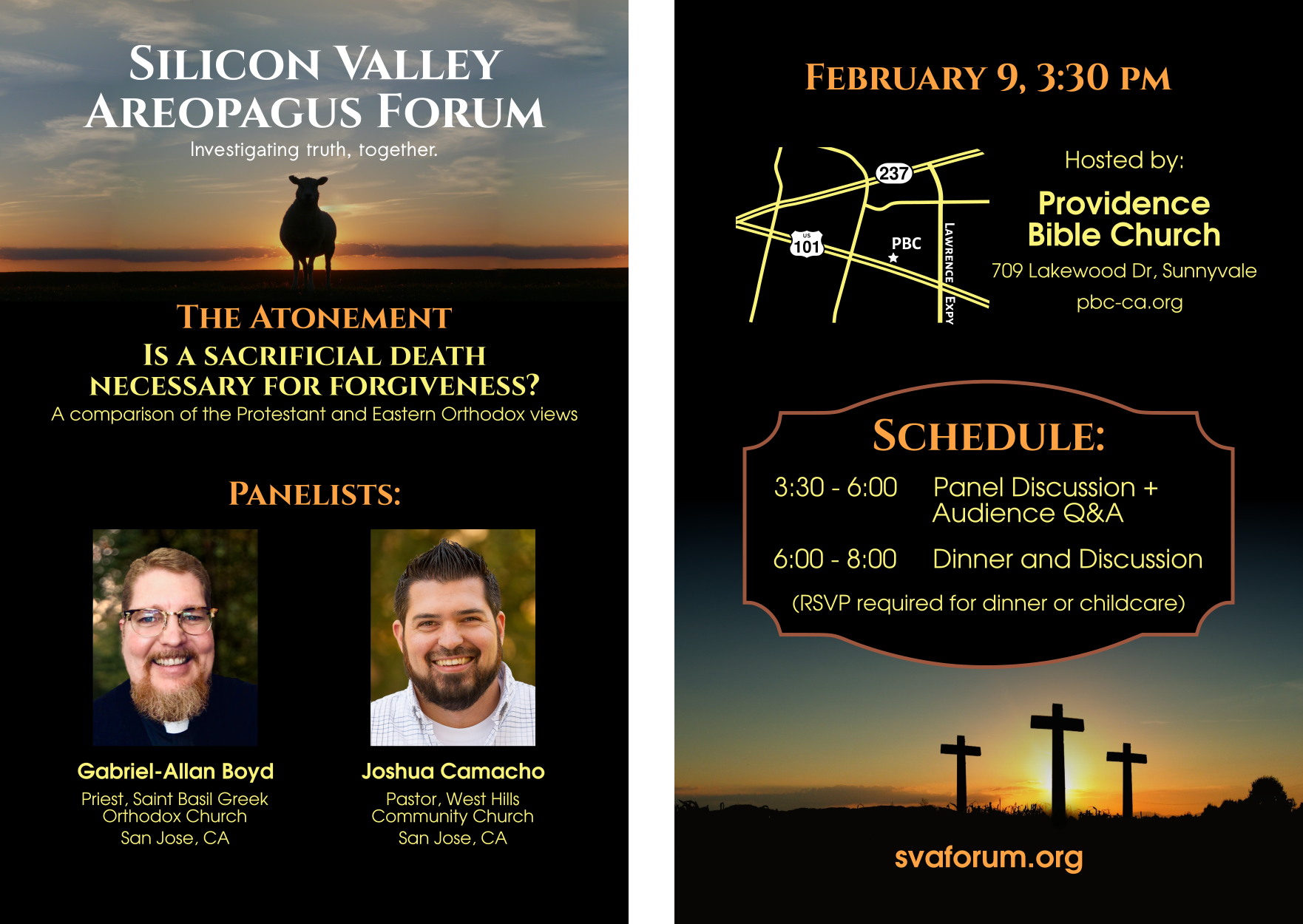 Silicon Valley Areopagus Forum