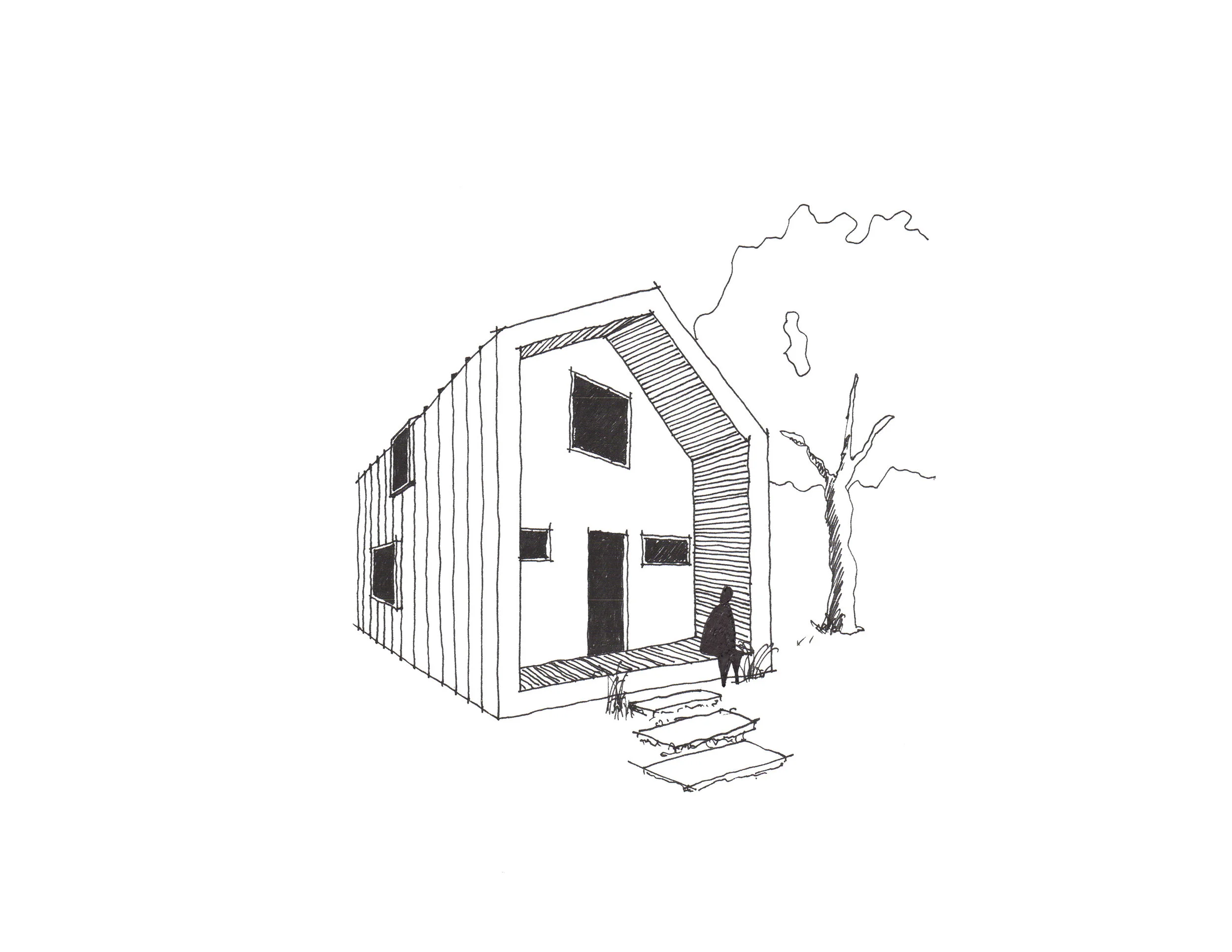 This backyard cottage was designed for a young family in Seattle’s Georgetown neighborhood