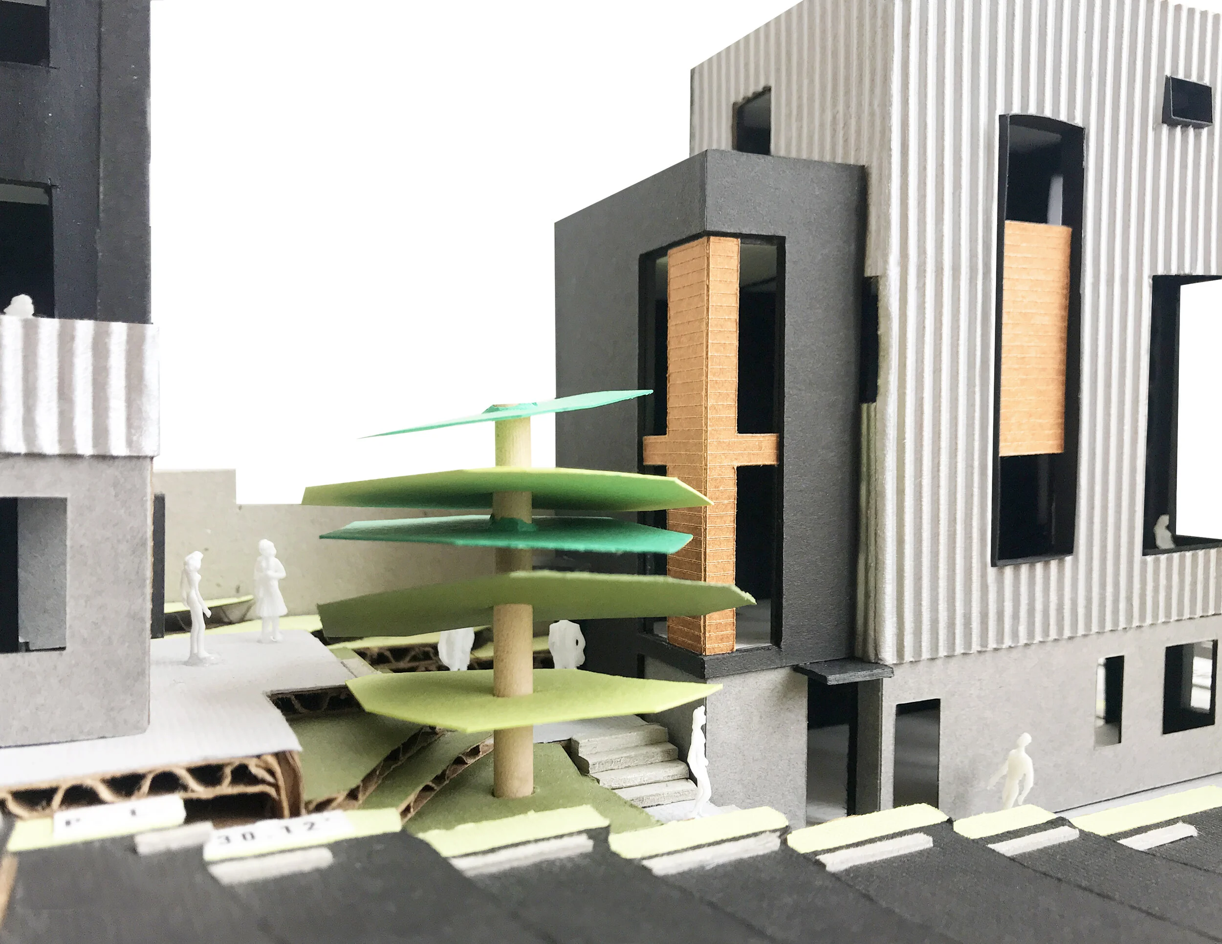 Tiny_Towers_triplexes_wc_studio_architect_tacoma_model_photo_courtyard_tree.jpg
