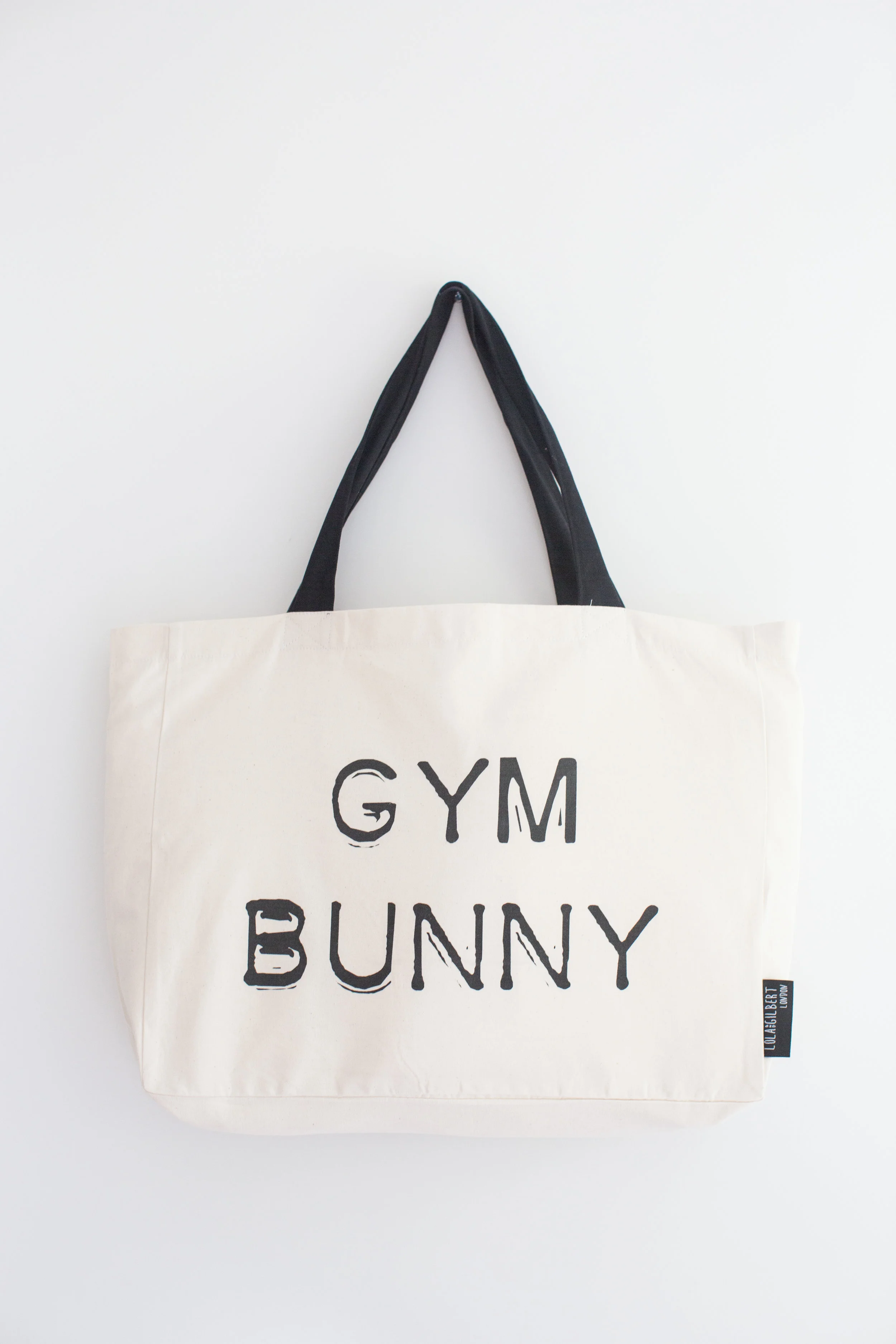 Gym bunny - Large Tote Bag