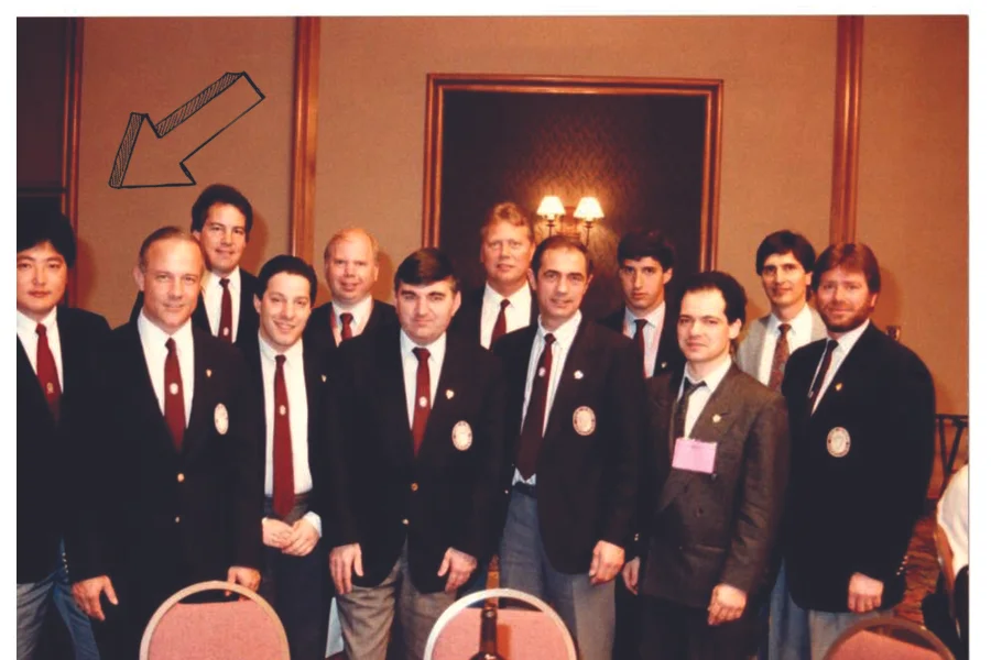 A blast from the past, can you guess where he is?