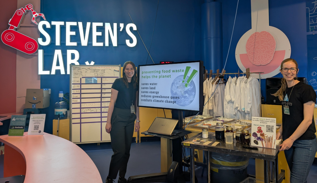 Turning Food Waste into Art: EcoCooks x TELUS Spark Summer Pop-Ups