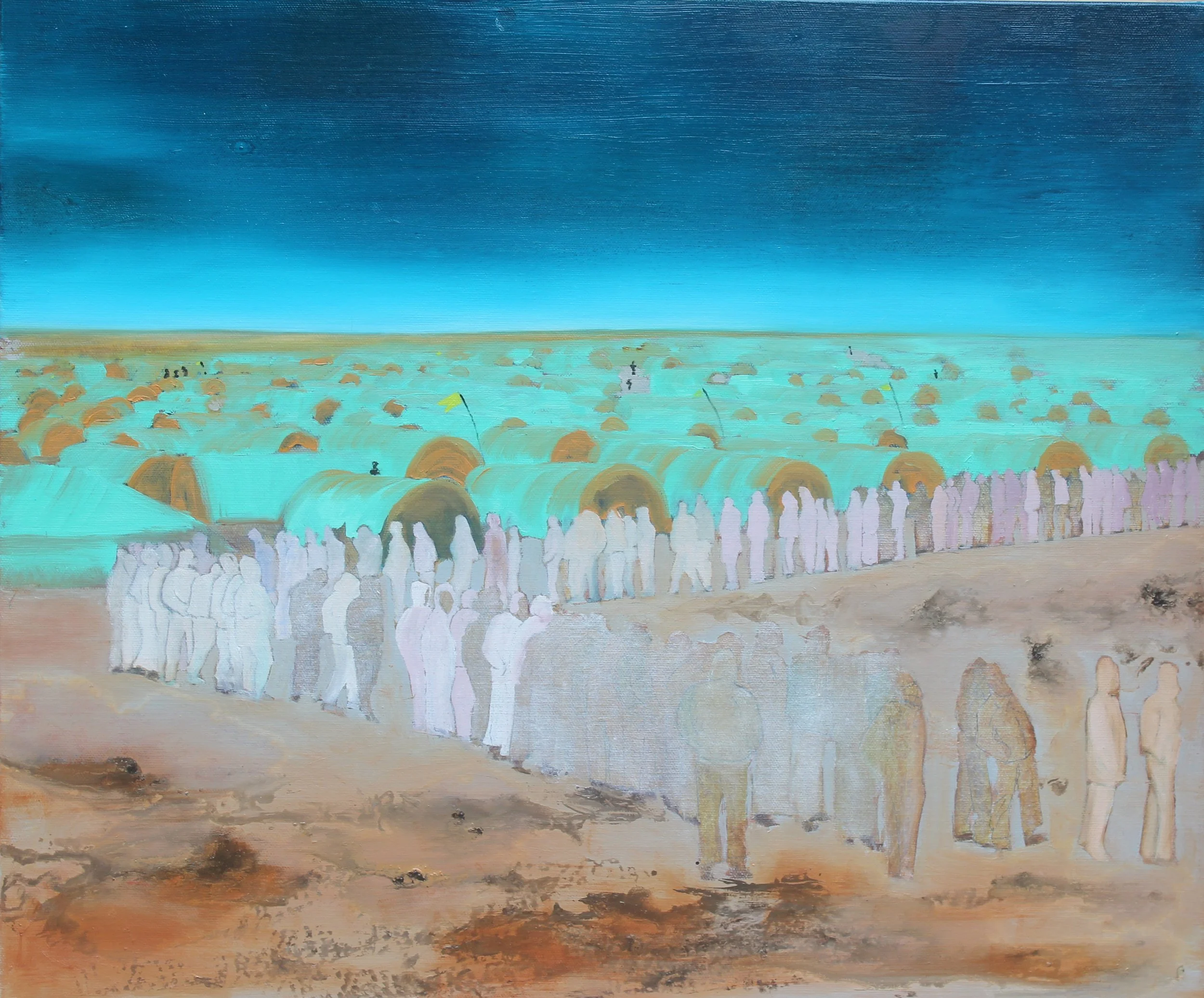 Blue Queue 50 x 60 cm.JPG