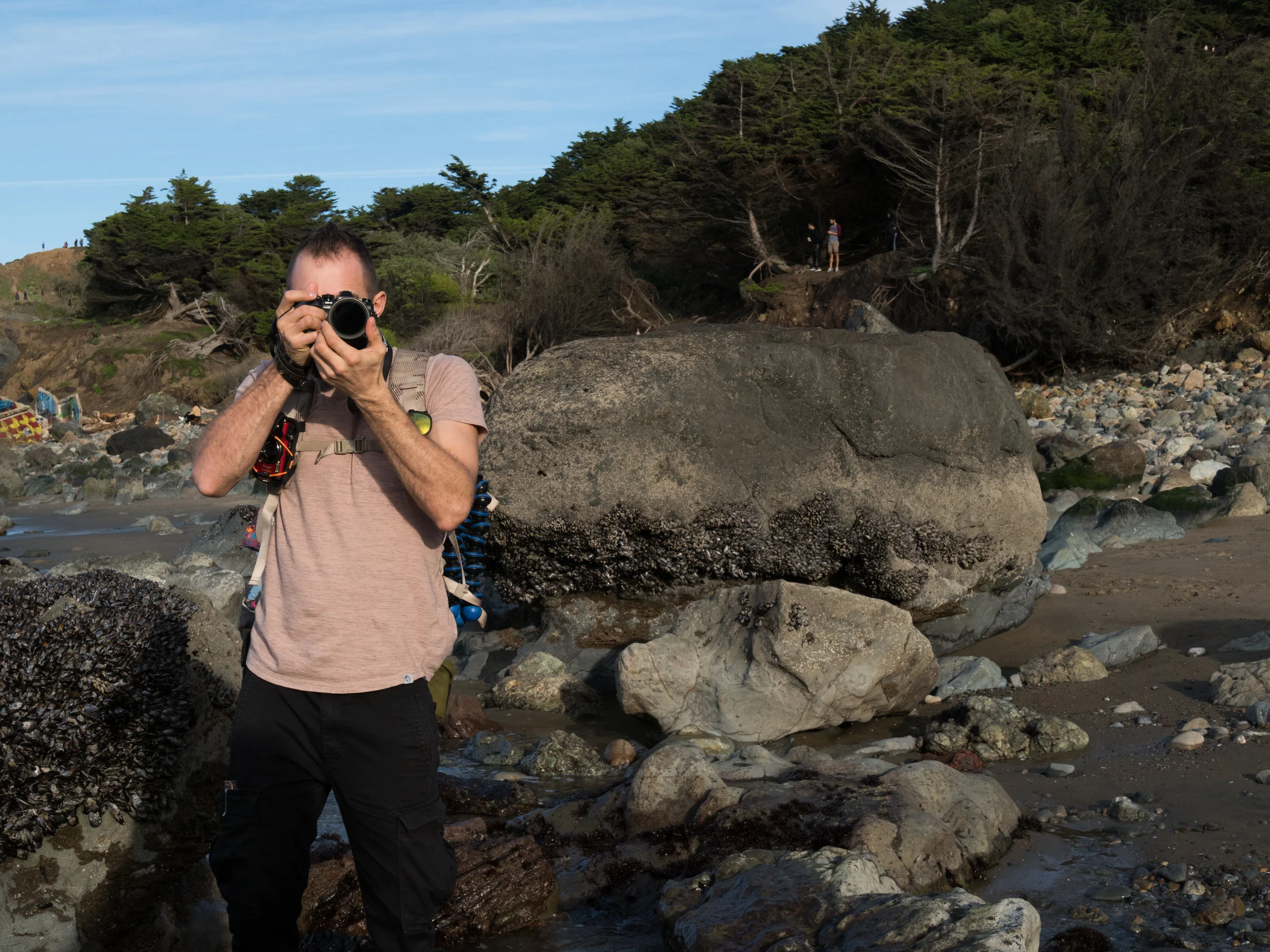 Sometimes the photographers have to shoot each other....meet Austin.