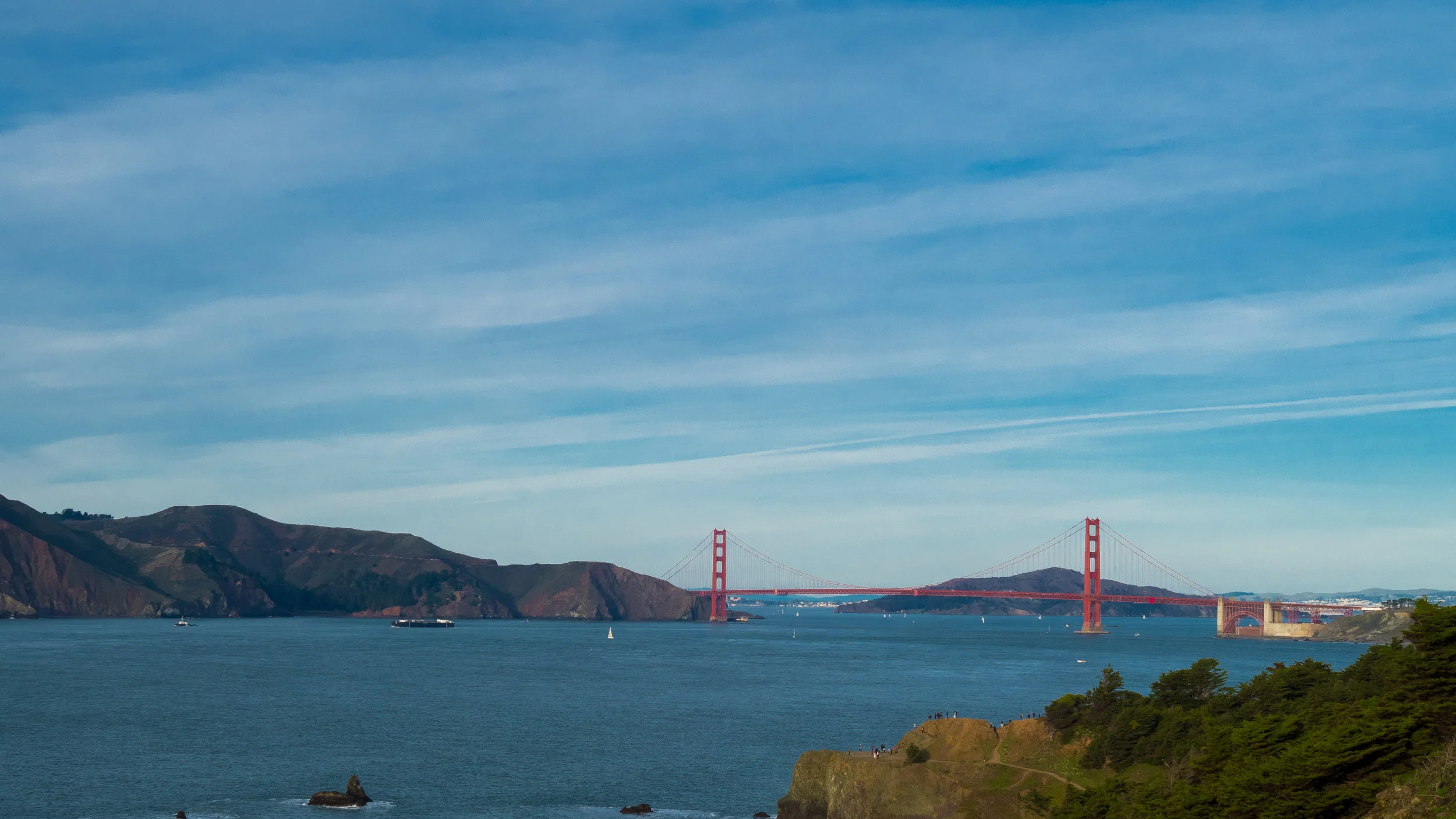 The beautiful Golden Gate Bridge!