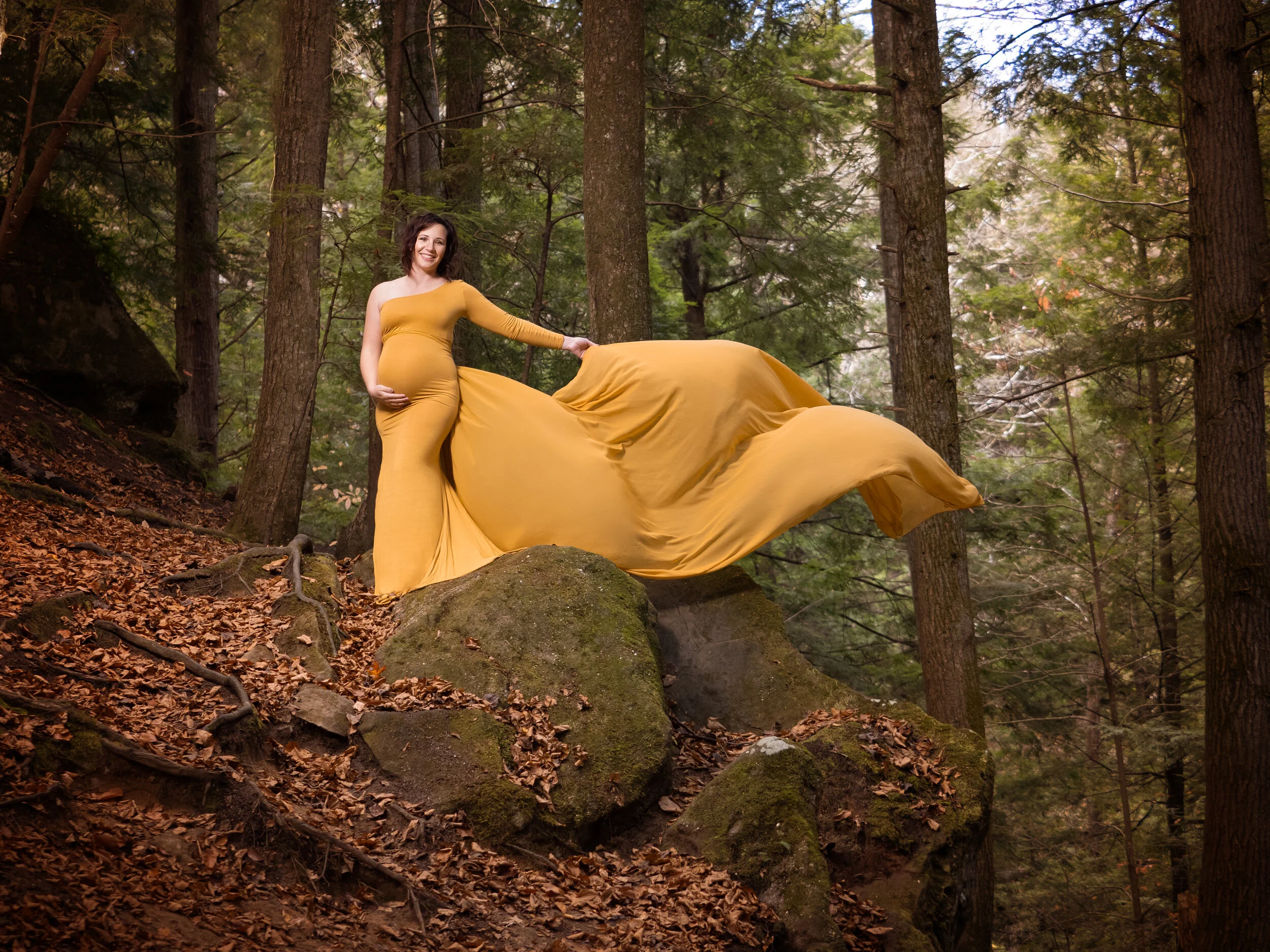Ashley & TJ's Maternity Session at Hocking Hills by Tracie Jean Photo voted Cincinnati's Best Portrait Photographer