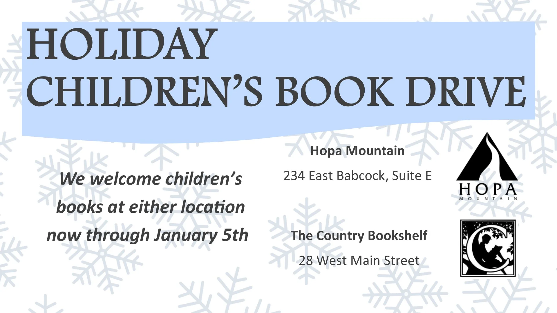 2017 Holiday Book Drive Poster site version.jpg