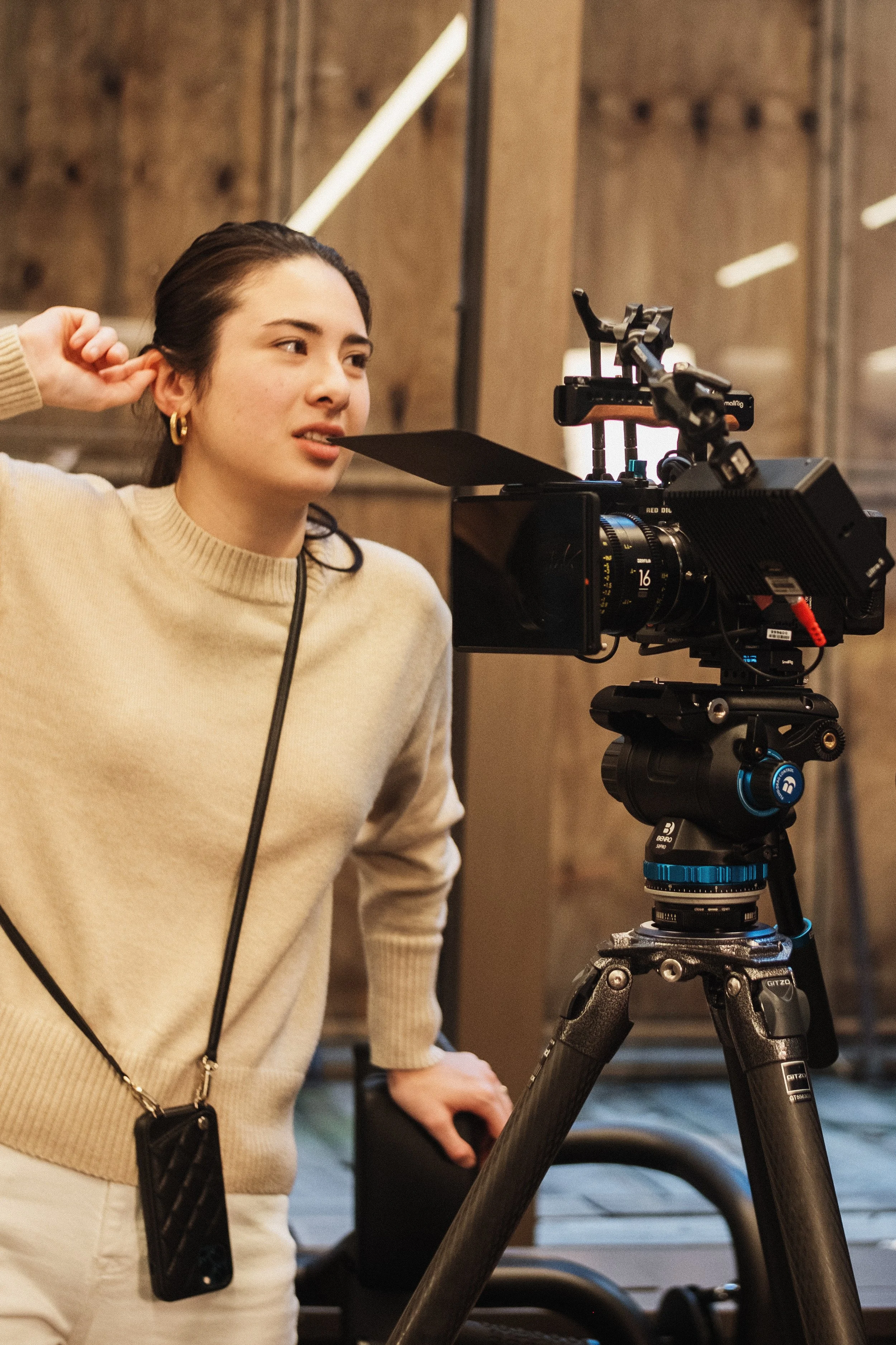 BEHIND THE SCENES: OFFICE BUILDING SHOOT