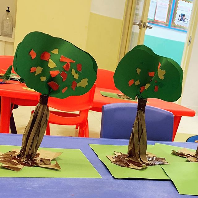 The kids made some tricky trees in art class today!
.
.
#art #kidsart #motorskills