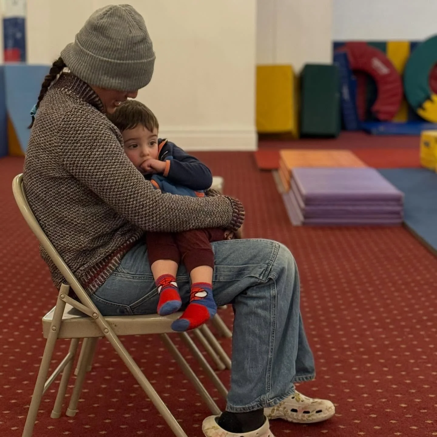 When you come to the gym just for a hug