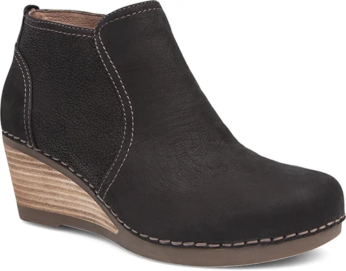 dansko susan wedge bootie