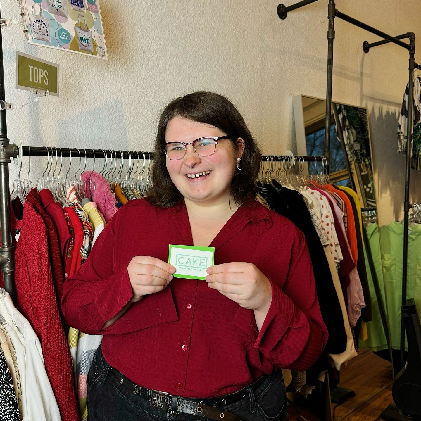 When you get a CAKE gift card, you support a small business, shop sustainably and support fat liberation! 💌✨

Not sure which kind of gift card to get? Check out our options:

🎁 In-store gift cards! This gift card is applicable in-store and on Insta