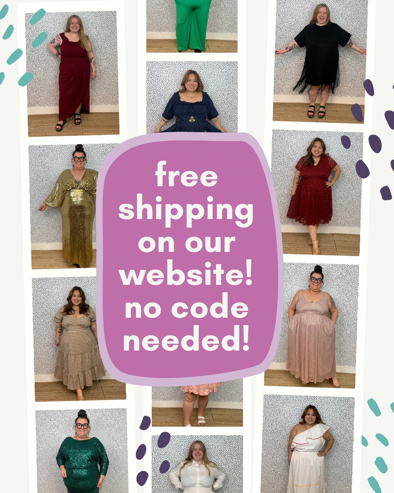 Shop our latest website drop with some FREE SHIPPING!

This is applicable to all the goodies in our online store, our merch and even Mystery Bags! No code needed, it'll be applied at checkout. Can't wait to see what you get! 💕