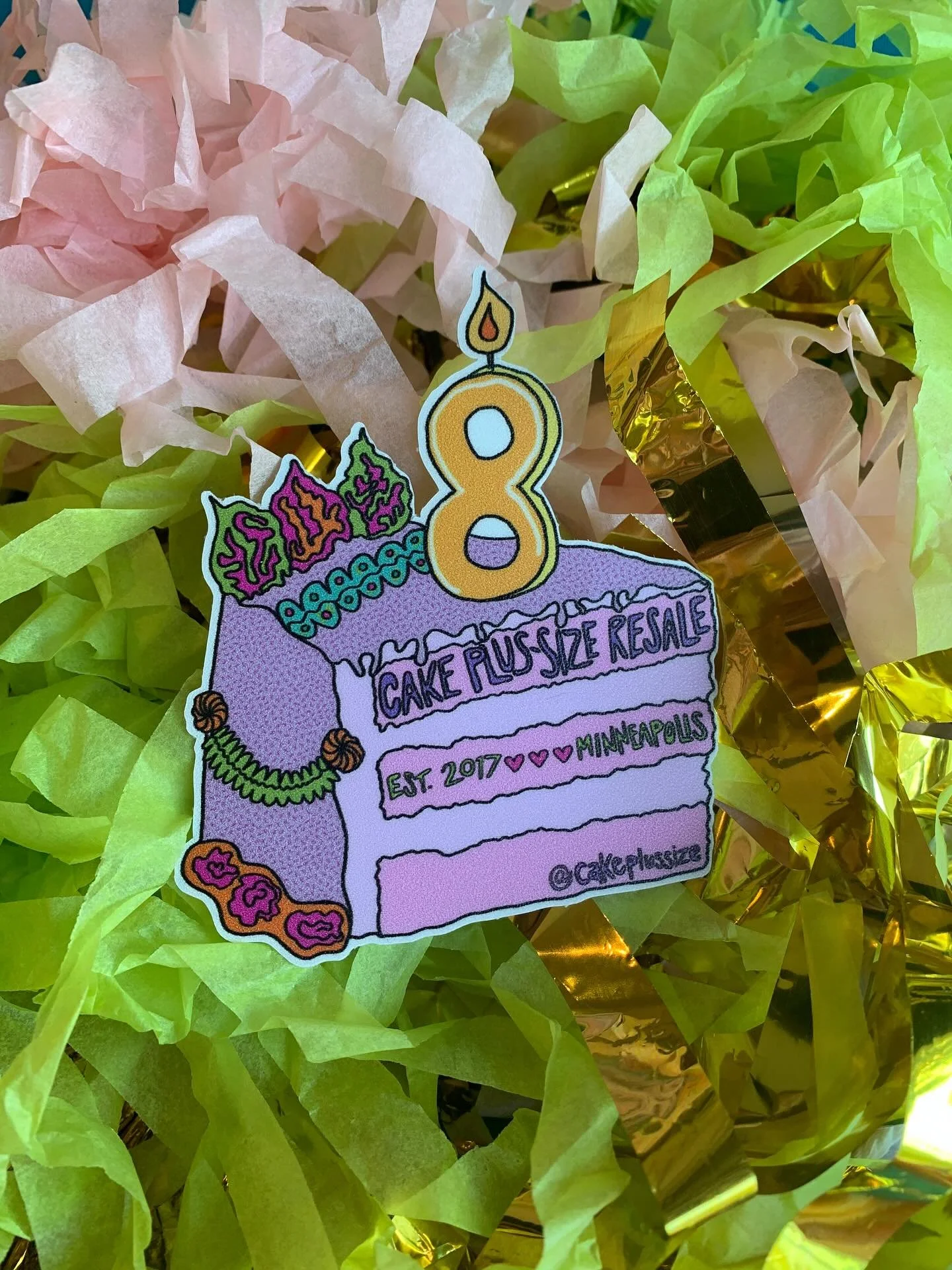 we&rsquo;re so excited to have these new stickers for our birthday, next weekend! designed by our very own Dusty Rose! these will be a part of our gumball suprise machine&hellip; 

🎉HERE&rsquo;S HOW IT WORKS:
🍬get a quarter from us w/ purchase on o