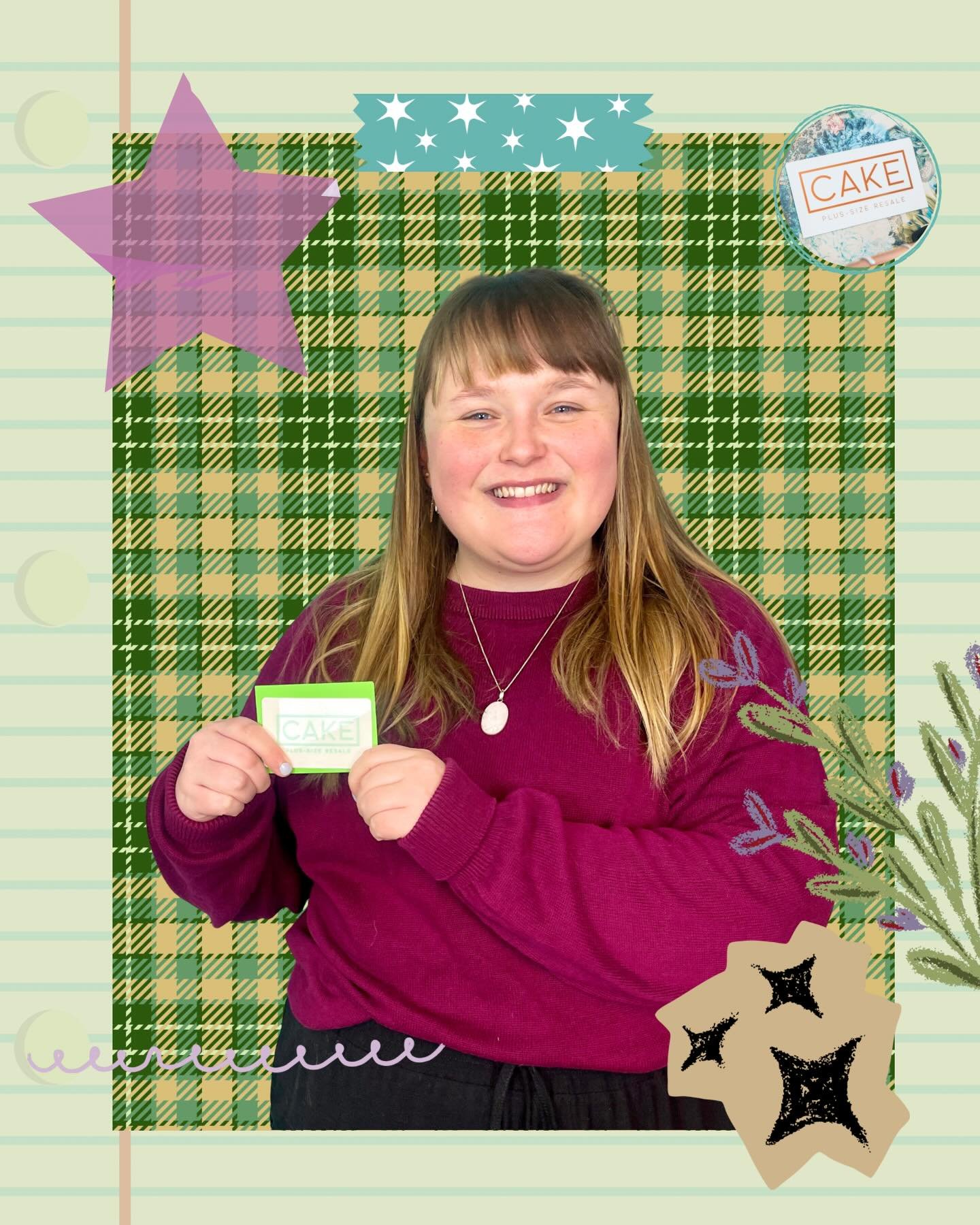 Putting together your holiday wish list? Adding Cake makes a huge impact. 🎁💗
 Every Cake gift card helps sustain a small business rooted in fat liberation, community care, and sustainable fashion.

Ways to gift: 🎁 In-Store Gift Cards &mdash; pick 