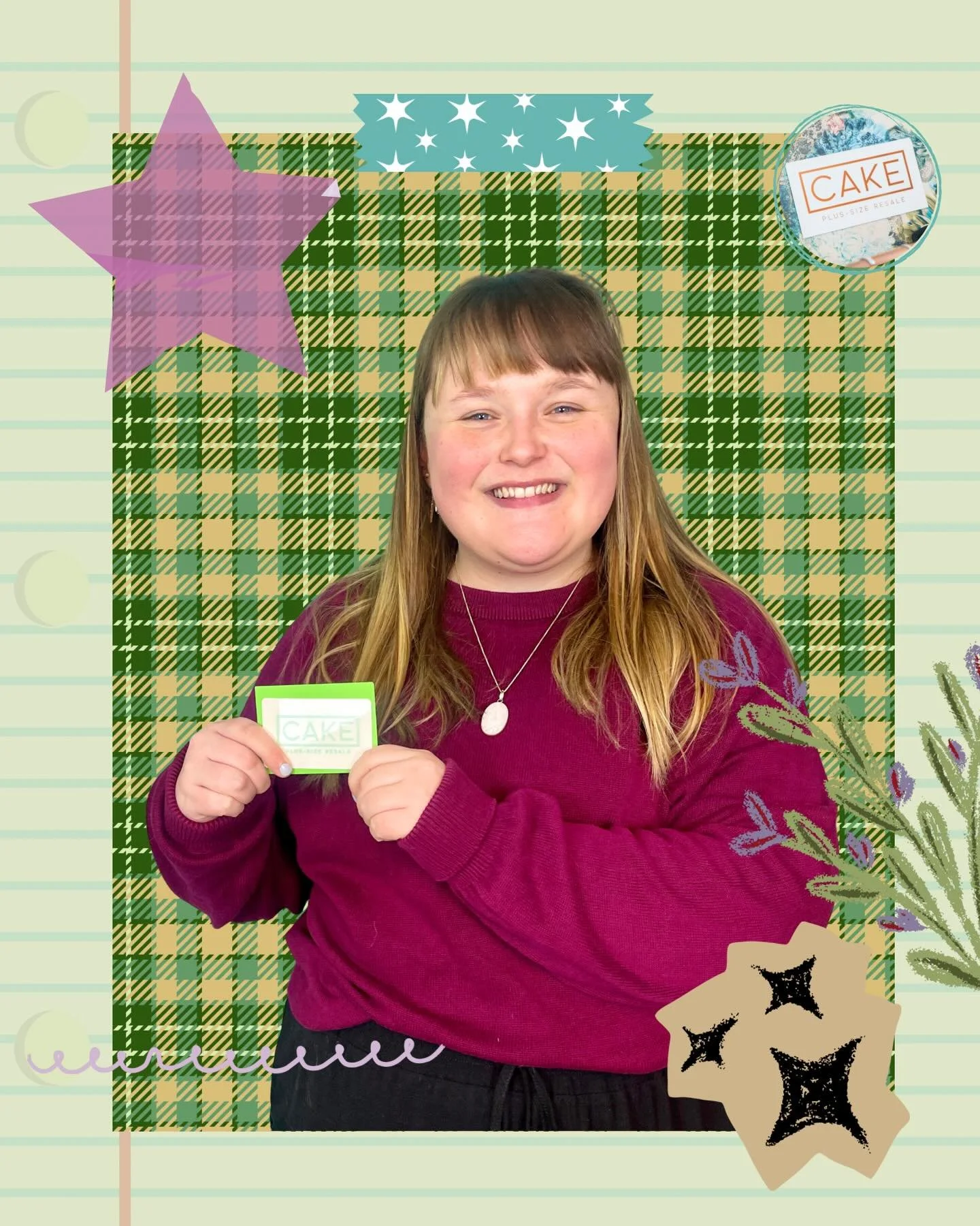 Putting together your holiday wish list? Adding Cake makes a huge impact. 🎁💗
 Every Cake gift card helps sustain a small business rooted in fat liberation, community care, and sustainable fashion.

Ways to gift: 🎁 In-Store Gift Cards &mdash; Grab 