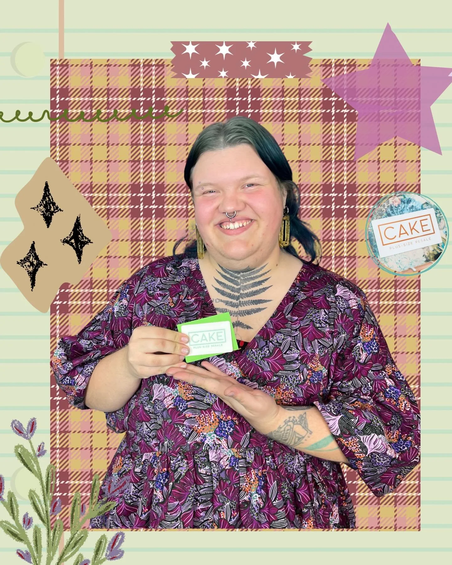 Gifting season = Cake card season! 🎁✨  Give the gift of style, joy, and fat-liberatory goodness. 
Three ways to give the gift of Cake: 
🛍️ In-Store Gift Cards
💻 Website Gift Cards
💖 Style Session Gift Cards Not sure which is right for you/your gi