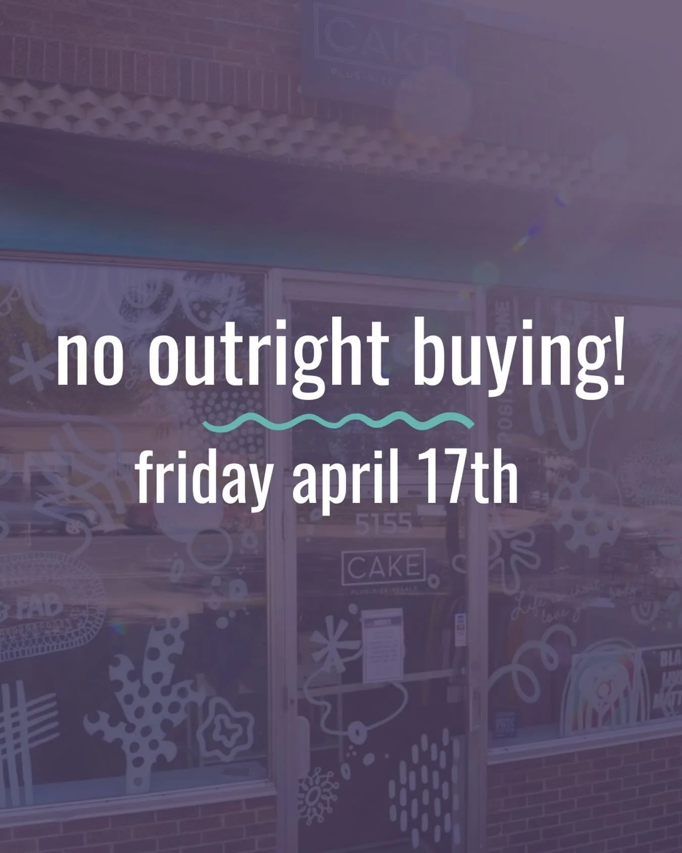 hey y&rsquo;all! no outright buying today! we are short staffed! 
meanwhile the shop is FULL so maybe still swing by and see what we&rsquo;ve got! thanks for being flexible with us 🫶