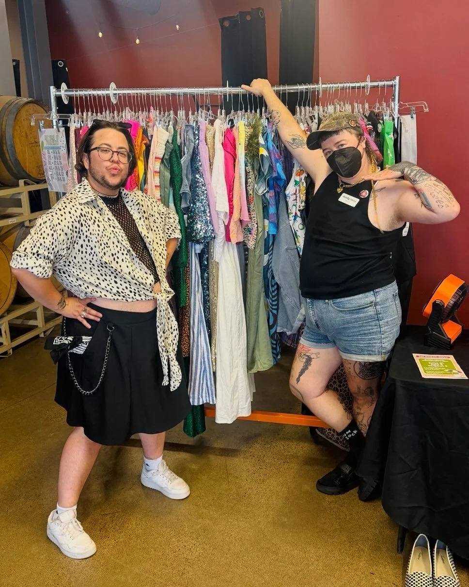Come shop with us today at @pfundfoundation&rsquo;s LGBTQ market at @urbangrowler 2-5pm! 🌈💖

Plus!! This pop up is your first chance to shop our rainbow totes!!