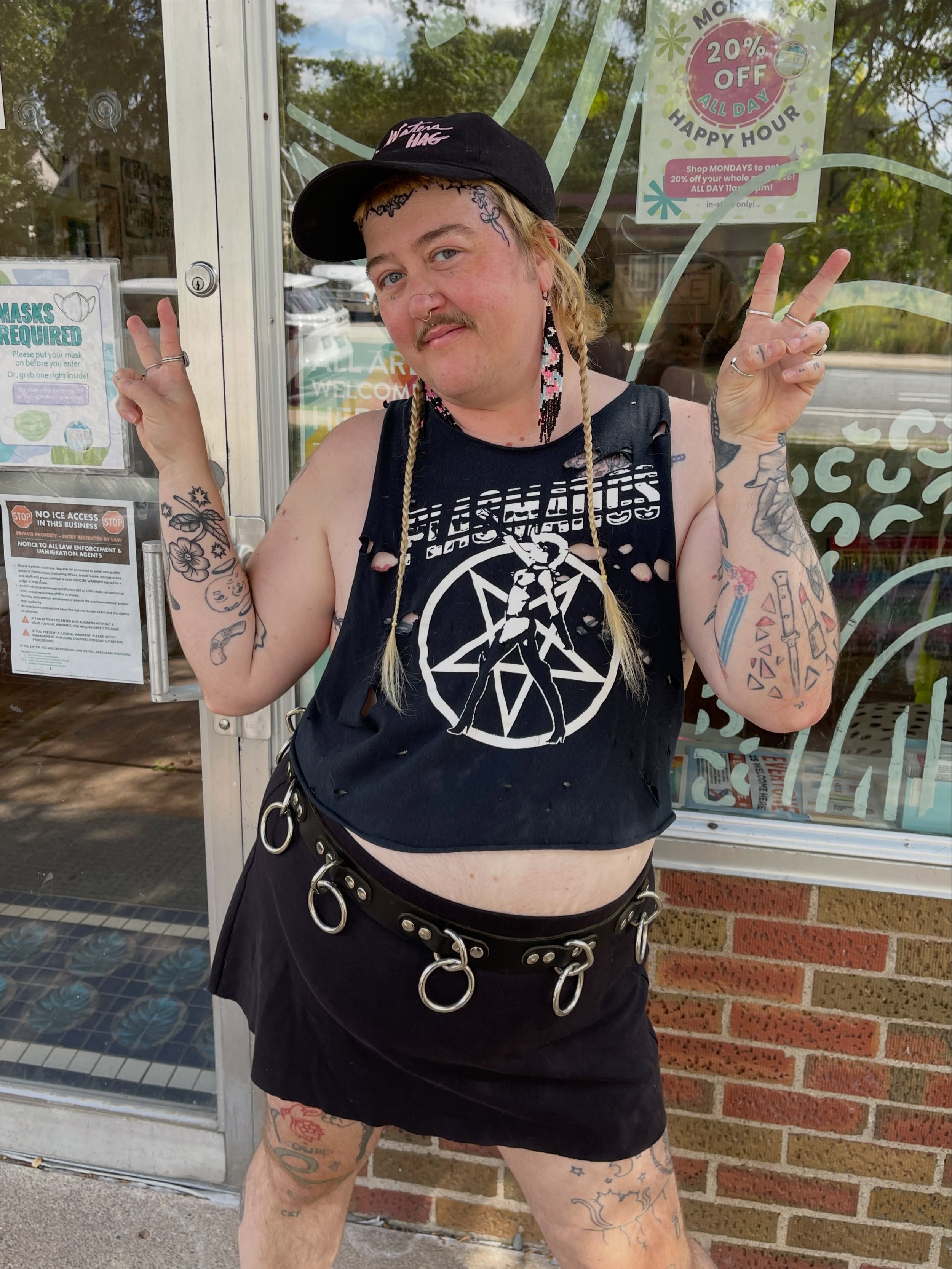 Our dear team member Dusty&rsquo;s last day was this week! Ze has been a total delight to have on the team and we wish Dusty all the best as ze heads West! 🩷 follow @art_hag_art to keep up with Dusty&rsquo;s work!